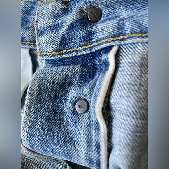 Fear of god 34W indigo blue selvedge denim jeans 4th collection 2015 2nd batch - Picture 7 of 15